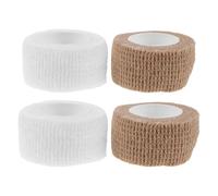 4 Rouleaux Protège-fermeture Éclair Linge 4 en Tissu | Compatible Lave-linge et Sèche-linge, Pose Facile, Usage Domestique, Bandes 4,48 M X 2,5 Cm