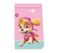 4 sachets en Papier Pat' Patrouille Stella - Rose - Taille Unique