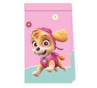 4 sachets en Papier Pat' Patrouille Stella - Rose - Taille Unique
