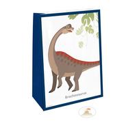 Generique - 4 Sacs Cadeaux Grands Dinosaures avec Stickers