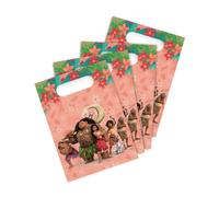 4 Sacs cadeaux Vaiana 2 - Rose