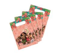 4 Sacs cadeaux Vaiana 2 - Rose