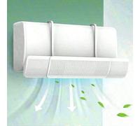 4 saisons Déflecteur d'air de climatisation universel sans installation pour éviter le souffle d'air direct, réglable et rétractable, convient pour l'air chaud et froid Pack de 3,2 pièces par paquet,1