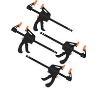 4 Serres-Joints Main 4 Pouces, Pince Barre Cliquet Rapide Fixation Bois Colliers Plastique