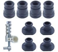 4 set tampon de poignée AV et bouchon de prise pour STIHL MS180 017 018 tondeuses à tronçonneuse avec tendeur de chaîne