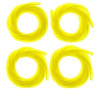 4 Stück 1M Benzinschlauch, 4 Tailles (de 3 x 6mm, 3 x 5mm, 2.5 x 5mm, 2 x 3.5mm), Kraftstoffschlauch, Ölschlauch Dieselschlauch, Benzinfilter, Primer Bulb, Durite Essence, Für Kettensägen, Gebläse