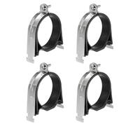 4 supports en caoutchouc, pince de fixation, de 3 à 8/9 pouces, pinces en acier inoxydable