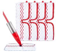 4 tampons Microfibre pour Vileda 1-2 Spraymax, réutilisables, tampons de Nettoyage Microfibre, Housse de Remplacement
