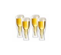 Infactory 4 verres à bière à double paroi - 20 cl