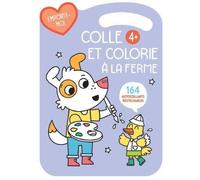 4+ Violette colle et colorie - Collectif - Yoyo Books - broché - Document jeunesse