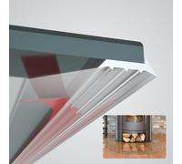4-WAY lèvre d'étanchéité en silicone pour plaque de cheminée, sol en verre, planche de four, sol, plaque de cheminée, longueur (extraterrestre, 8 m)
