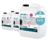 Baycinex Anti-Calcaire Piscine 4 x 5 L - Détartrant Liquide - Efficace