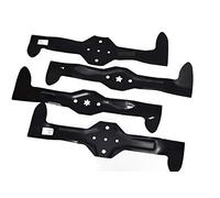 4 X 54,3 CM Rasenmäher Messer (2 X rechts + 2 X links) für PARTNER P20H107RBK / P200107HRB / P18H107RB / P185H107RB / 145HCRD / P145H107RB / MC CULLOCH