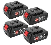 4 X 8000mAh Compatible avec la Batterie pour Bosch Professional 18V Système GBA, ne s'applique Pas à la série PBA 18V. Ne Convient Pas aux appareils Bosch Home & Garden du système 18 Volts.