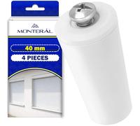 4 x Butee Volet Roulant 40mm Blanche Butée Volet Roulant Plastique MONTERAL