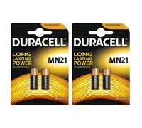4 x Duracell alCaline MN21 A23 12V batterie 23A LRV08 K23A E23A batteries