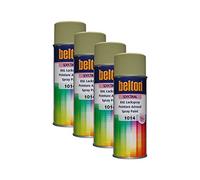 4 x kwasny 324 012 Spectral Belton Vernis Spray RAL 1014 IVOIRE brillant 400 ml