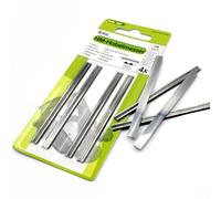 4 x Rabot Couteau réversible 80,5 mm Métal dur pour rabot Rabot électrique AEG DEWALT/ELU