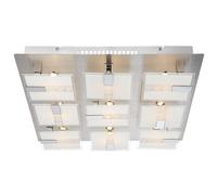 40,5 watts LED plafonnier verre satiné éclairage lampe de bureau Globo 41711-9