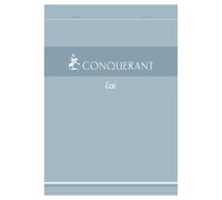 40 blocs-notes A5, quadrillés 5 mm, 200 pages, couleur bleu
