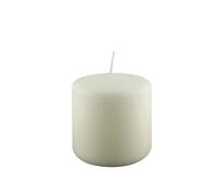 40 bougies cire diamètre 8 cm hauteur 8 cm - Couleur crème - Durée 52 heures - Emballage stock - Pour décoration et événements - Cereria Di Giorgio