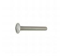 40 Boulons Poeliers à Tête Bombée Large Inox A2 6 X 60