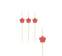 40 brochettes 7 cm "Flower" pour fingerfood