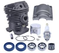 40 mm Cylindre Piston Kit pour Stihl MS210 021 MS 210 avec Roulement à aiguilles Bougie d'allumage Pièces de rechange pour 1133020 1216 11230201216