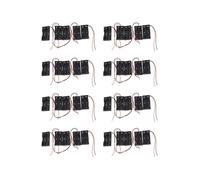 40 Pcs 2 X 1.5V AA Batterie Support Boite Coffre Noir avec Fils de Connexion