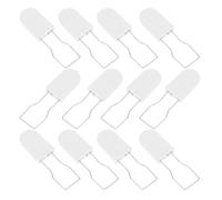 40 Pièces Cadenas de Sécurité Inviolables pour Vêtements et | PP et Fer, Contrôle Rapide D’intégrité, Usage Commerce et Livraison, Étiquettes à Moraillon