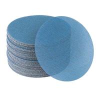 40 Pièces Disques Abrasifs 125mm Grain 240 Papier à Poncer en Filet Céramique, Fixation Autoagrippante Disque à Poncer Papier de Verre pour Ponceuse Orbitale, Ponçage Sans Poussière Bois Métal Mur