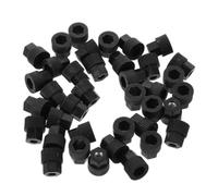 40 Pièces Écrou de Borne Capuchon de Câblage Noir | Plastique, Usage en Laboratoire et Salle de onnexion Sûre, Projets Électriques, Finition Nette