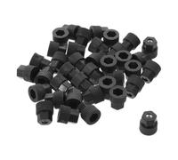 40 Pièces Écrou de Borne Électrique Noir en Plastique | Capuchon Isolant à Vis, Installation Simple, Câblage Net, Projets DIY et Travaux de Laboratoire