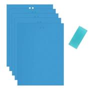 40 Pièces Pièges à Insectes,Plaques Collants Double Face,Piège à Insecte | Bleu Mouche piège Double Face,Feuilles AntiInsectes Efficaces,Bleus Papier AntiInsecte Anti Blanc Feuille de Mouches