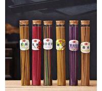 40 pièces/tube Bâtons d'encens floraux naturels parfumés de luxe en acrylique, rafraîchisseur d'air intérieur durable, purificateur et désodorisant d'air pour la maison et la salle de bain, inspiratio
