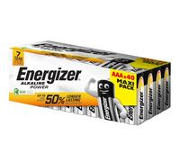 40 Piles AAA / LR03 Energizer Alcaline Power Maxi Pack