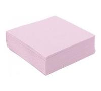 40 serviettes cocktail papier 25cm vieux rose - dart 149599 Rose G