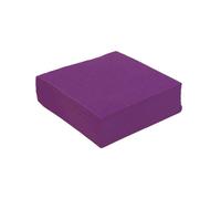 40 SERVIETTES DE TABLE JETABLE COCKTAIL PAPIER 25CM POURPRE Violet, Lilas, Lavande, Parme, Prune