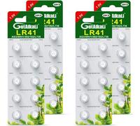 40 Stück AG3 LR41 1.5V Alkaline Knopfzelle Batterien Ohne Quecksilber