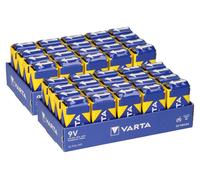 40 x 9V bloc Varta Batterie Industrial 4022 - 6LR61 - vrac E-Block 2x 20 pièces