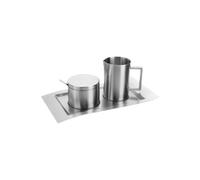 ESMEYER 400-1655 / WAVE SET SUCRIER/CRÉMIER 4 PIÈCES G