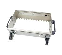 400-800mm Truelle Crantée Réglable, Platoir à Enduit avec Roue, Acier Inoxydable Béton Truelle de Lissage, Outils pour la Pose de Carrelage