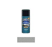 400 ml Hammerite Direct sur Rouille Métal de protection peinture Spray Gris argenté, martelé