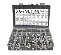 400 pcs/lot 1uF-1000uF 24 valeurs Kit assorti condensateur électrolytique condensateur électrolytique en aluminium SMD