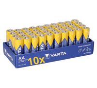 400 piles VARTA Industrial Pro AA LR6 4006, 1,5V – Conditionnement industriel en grande quantité