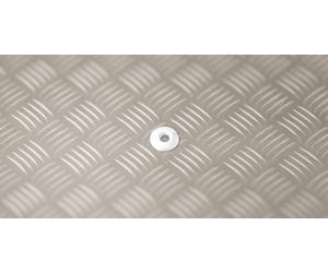 400 rivets standards à aluminium/acier à tête plate à RAL9003 à Ø4x10mm - SCELL-IT - AWD4010