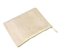 Clairefontaine 400047c - Une Pochette Universelle Plume 23x32 Cm En Cuir Daim Irisé, Or