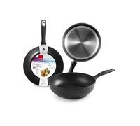 IBILI - Poêle Honda New Induplus, 24 cm, Aluminium, Antiadhésif, Compatible avec l’induction