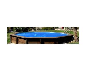 400u Couverture d'été isométrique pour piscines en bois - Évora, Anis, Cardamone - EVORA PLUS 480x368 Rectangulaire
