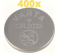 400x Varta Lithium 3V CR2032-P Bulk 3V/220mA loose CR 2032